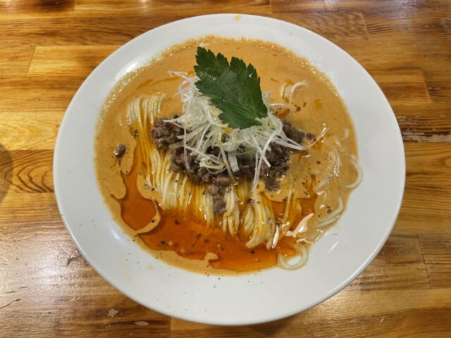 梅ヶ丘：SHIBASAKITEI+（旧柴崎亭 梅ヶ丘店）の和牛の担々麺を食べてみた【ラーメンレビュー】